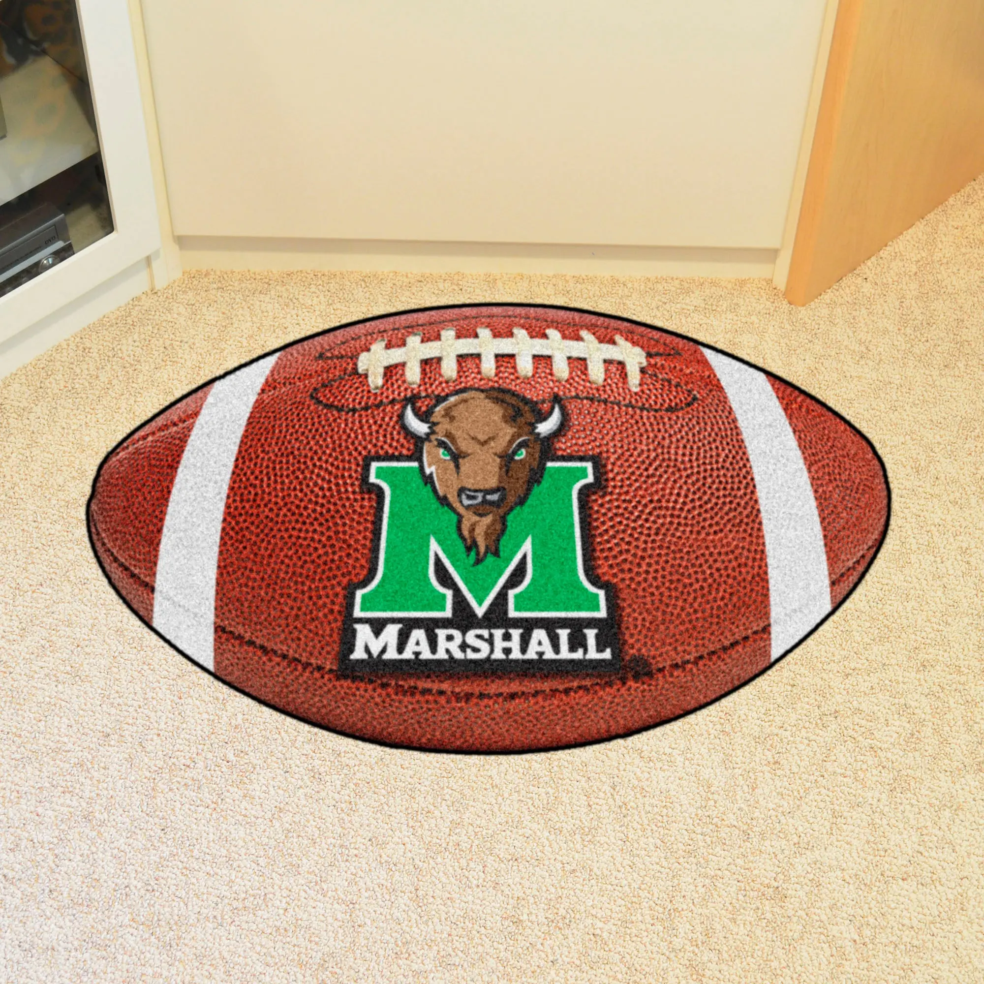 Marshall Thundering Herd Football Rug - 21"x33"