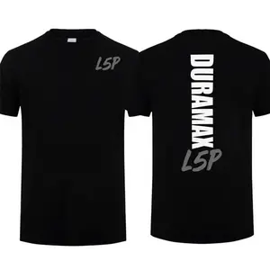 Dmax L5P Powerd Tee Rolling Coal T-Shirt Car Parts Shirt Menswear Cotton Perfect Gift For Car Enthusiast
