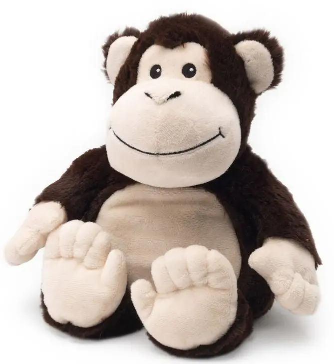 MONKEY - WARMIES Cozy Plush Heatable Lavender Scented Stuffed Animal