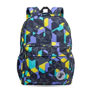 Oz Daypack Backpack in Cubes - Compact Design for Everyday Use