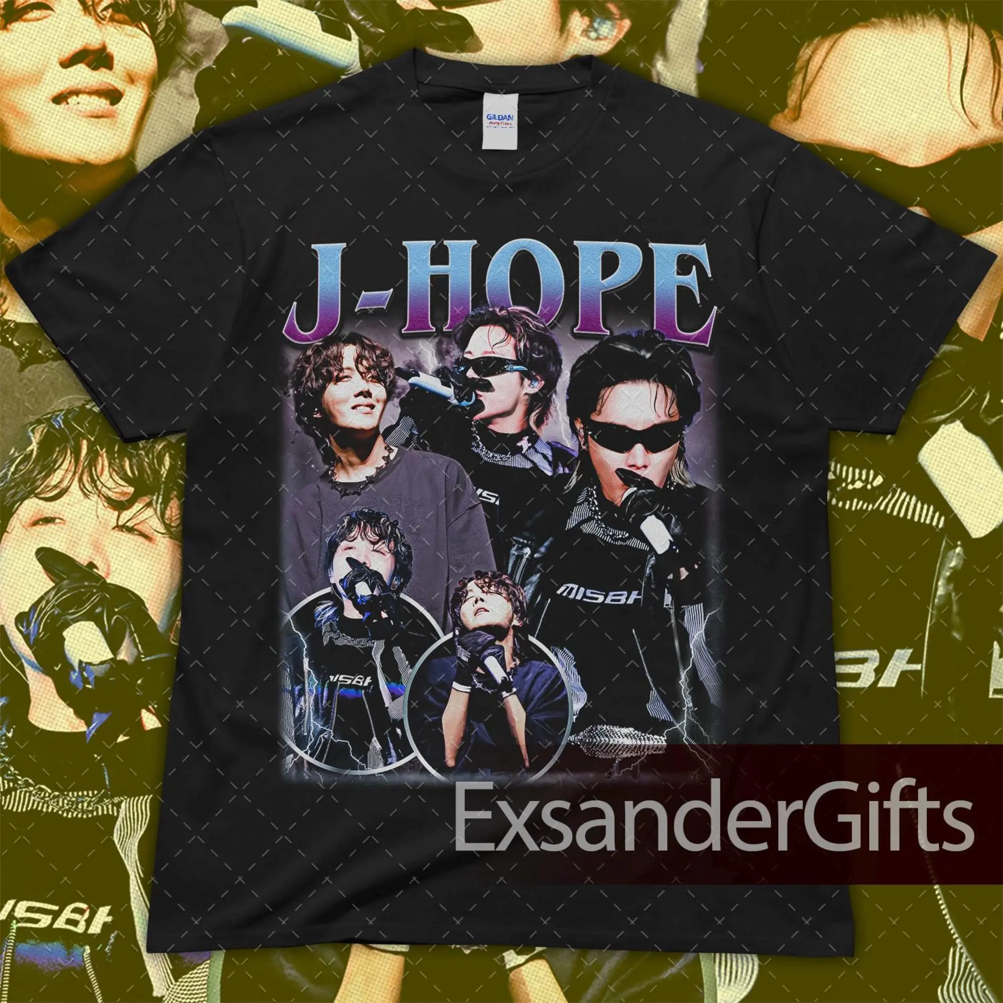 J-Hope T-Shirt K-Pop Idol Graphic Tee - Fan Merch YS, Kpop Fan Shirt, Kpop Fan Gift 90S Style, Music Tour Gift Unisex, Gift For Women And Man