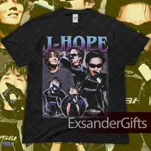 J-Hope T-Shirt K-Pop Idol Graphic Tee - Fan Merch YS, Kpop Fan Shirt, Kpop Fan Gift 90S Style, Music Tour Gift Unisex, Gift For Women And Man