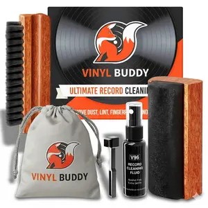 Vinyl Buddy 5 Piece Ultimate Record Cleaning kit – Clean & Restore Your Collection and Maximize Your Audio Experience