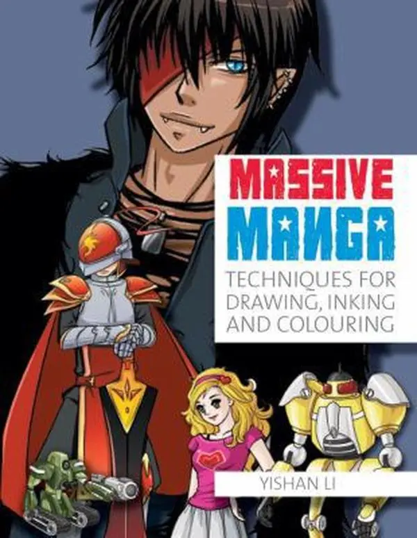 Used Manga Art Tutorial Book - Massive: Techniques for Drawing, Inking and Colouring by Yishan Li (Paperback, English, Sketch Guide, 1.66 lb), Books