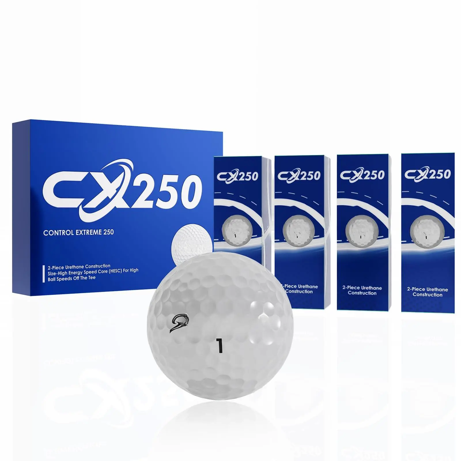 Urethane Golf Balls  High Spin & Soft Feel - Flex Core Technology For Maximum Distance Control 332 Micro-dimple Design Improved Aerodynamics