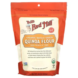 Bob's Red Mill Organic, Whole Grain Quinoa Flour, 18 oz (510 g)