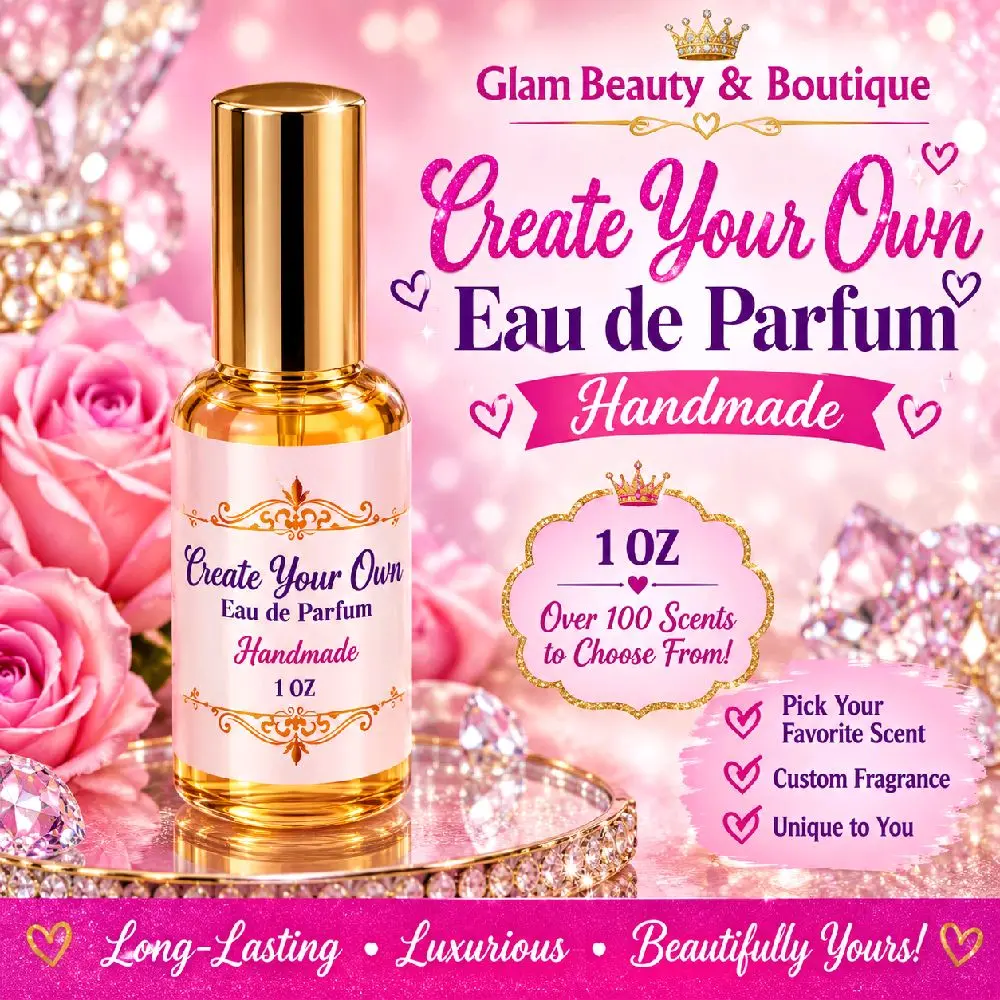 Customizable Eau de Parfum, Women's Fragrance for Scent Layering with Gourmand, Vanilla, and Strawberry Scent Notes, 1 oz / 30 ml, Da Bomb, 30 Ml Perfume, Signature Scent, Vanilla Scents