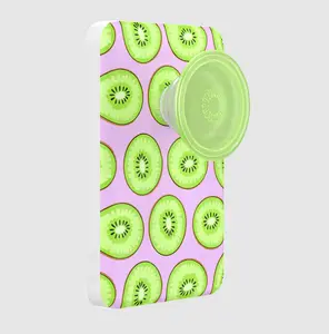 PopSockets MagSafe PowerPack - Kiwi Slice Lilac Design, Cellphone Holder & Mount, Tech Accessories, Phone Accessories