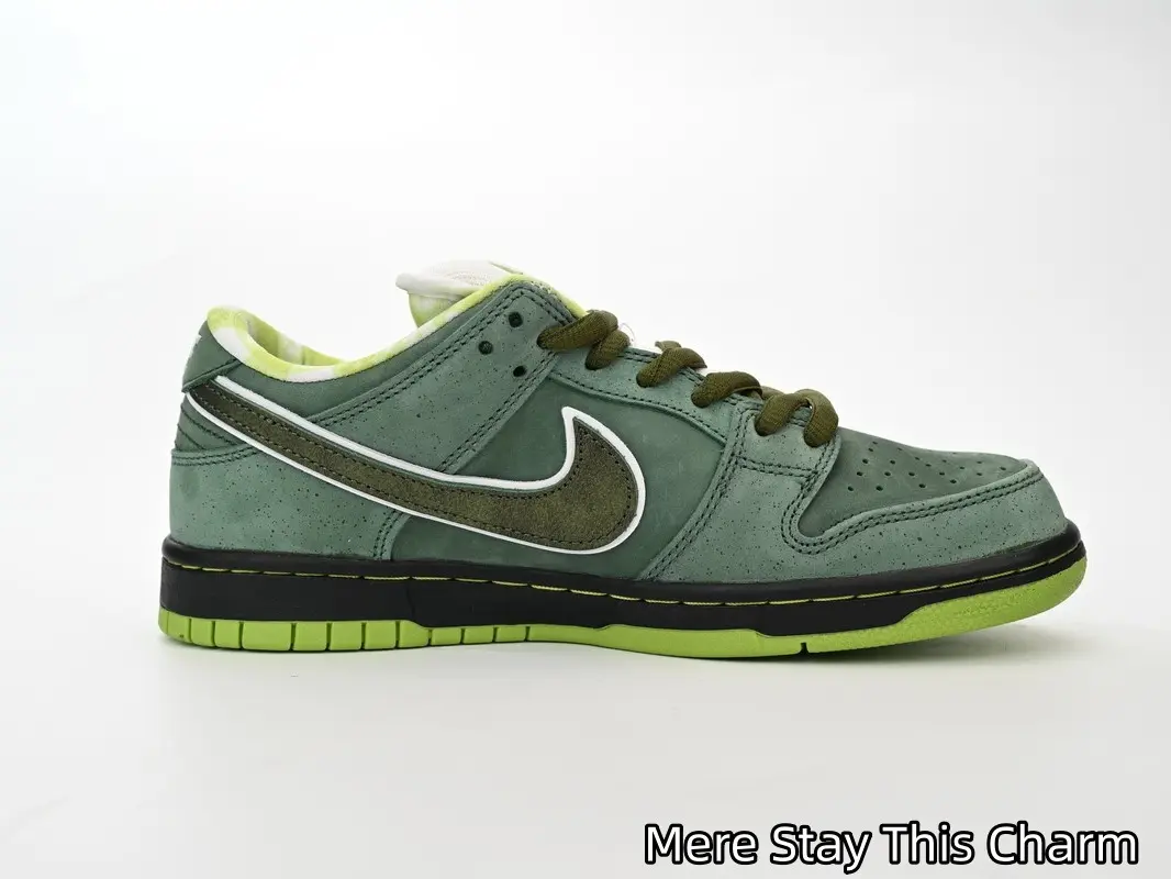 Earth Tone Casual Skate Shoes | Solid Muted Green Flocked Suede Panel With White Edge Stitching Detail | Hidden Light Green Plaid Interior Lining | Wear Resistant Traction Outsole | Versatile Light Walking Footwear for Men Women Youth