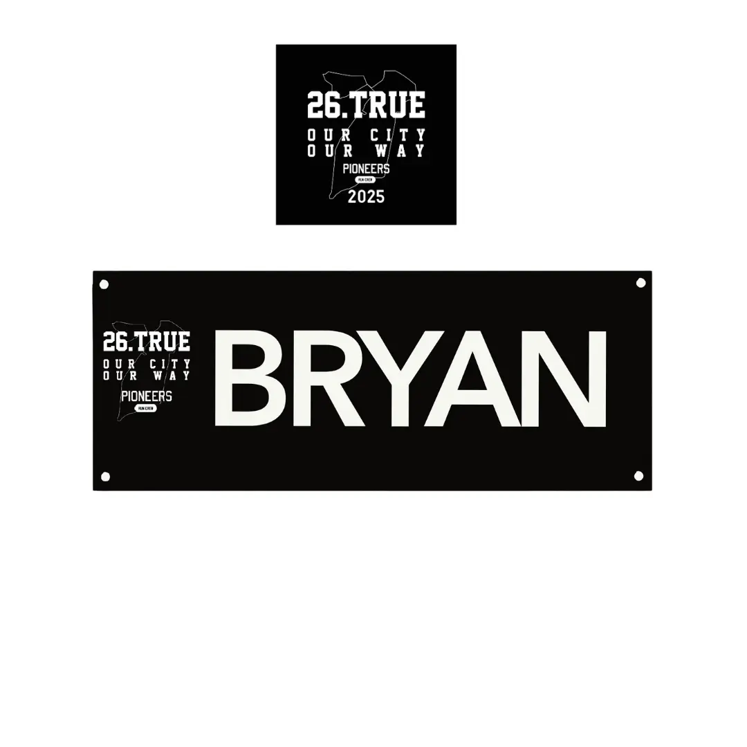 26.TRUE Collaboration Name Bib Kit