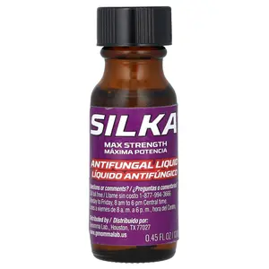 Silka Antifungal Liquid, Max Strength, 0.45 fl oz (13 ml)