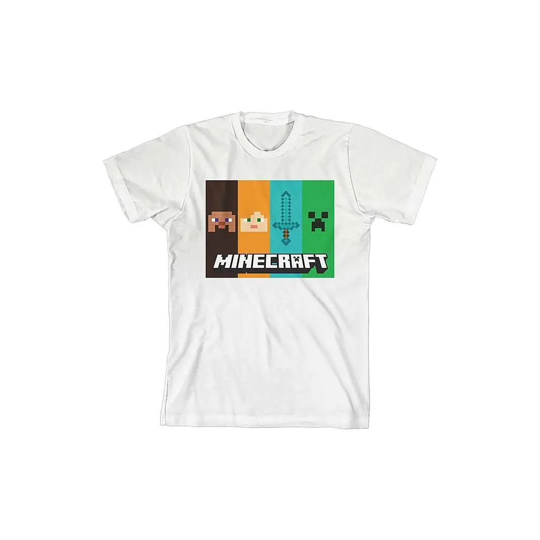 PacSun Kids Minecraft Flat Panel T-Shirt - Multicolor
