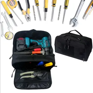 Large tool storage bag daily multifunctional portable tool bag multifunctional construction worker plumber work bag
