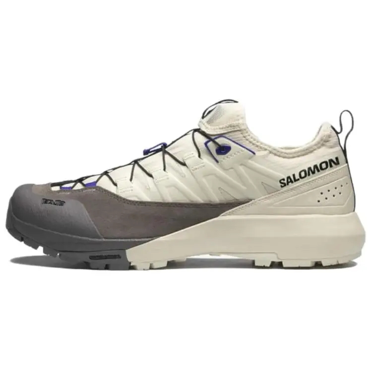 Salomon Alpinway Low-Cut Hiking Shoes for Men and Women - Comfortable, Lightweight, Waterproof, Breathable with Enhanced Grip Trending Shoes, House White Official Shoes to Get / Maison Mihara
