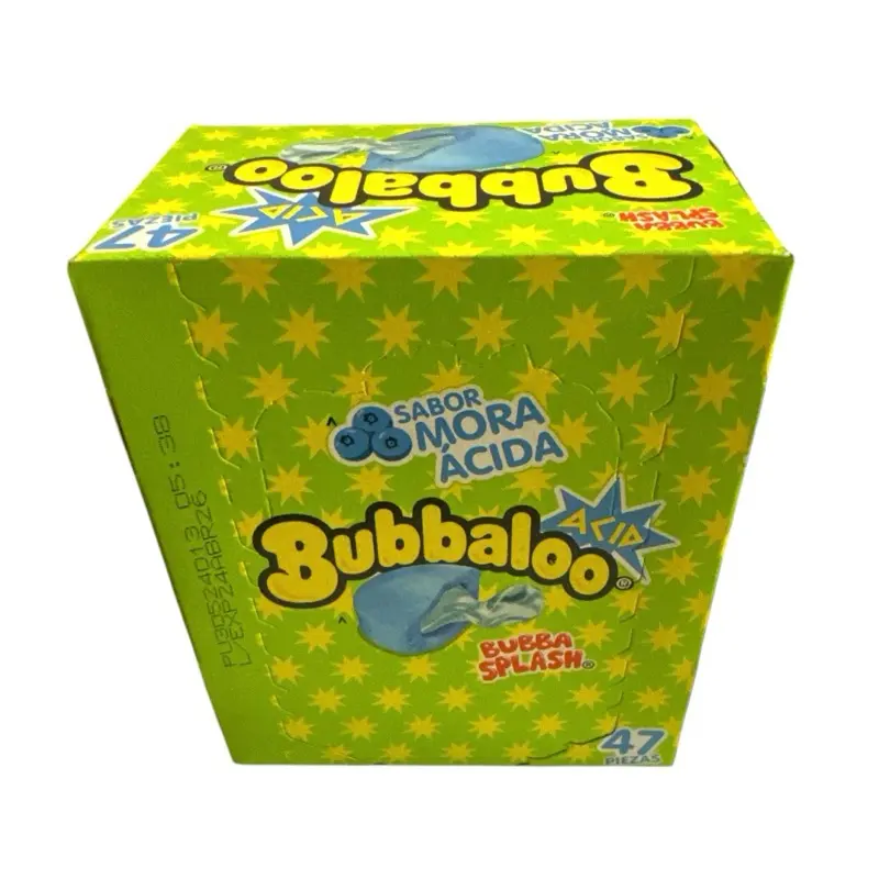 Bubbaloo Sour Grape Chewing Gum
