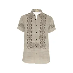 Natural Brown Pina - Bayabas Polo Short Sleeve