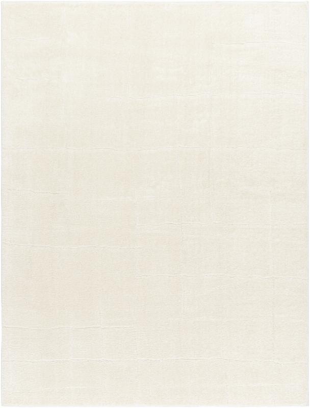 Livabliss Machine-Woven Modern Runner Rug - Model FEU2311-2773, 2'7"x7'3" Ivory Freud, 0.55" High Pile, No Backing, Soft Polyester Woven Texture, Elegant Swirling Lines Design, Indoor Household Use Decorative Piece