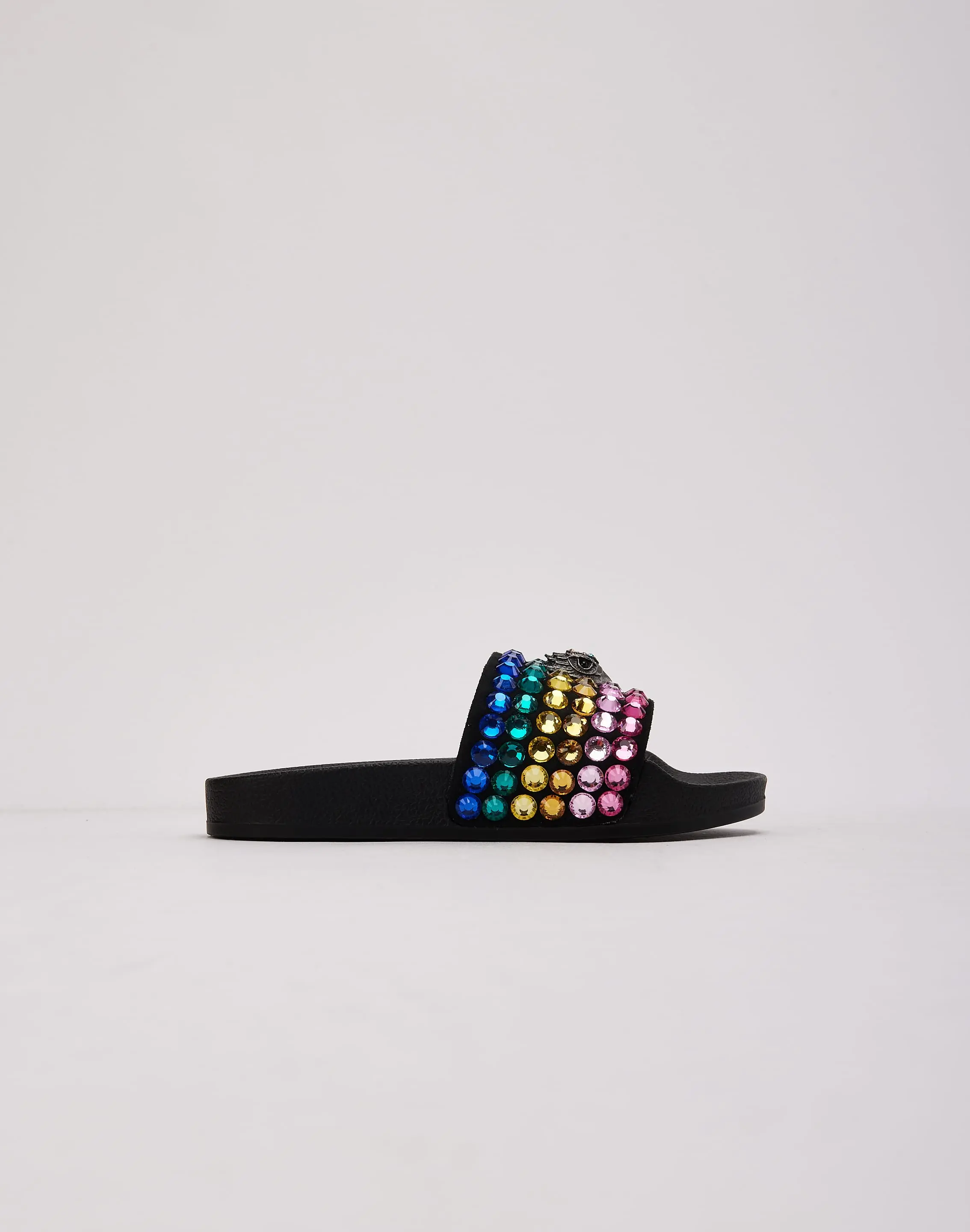 Kids Kurt Geiger Mini Meena Eagle Slides Pre-School