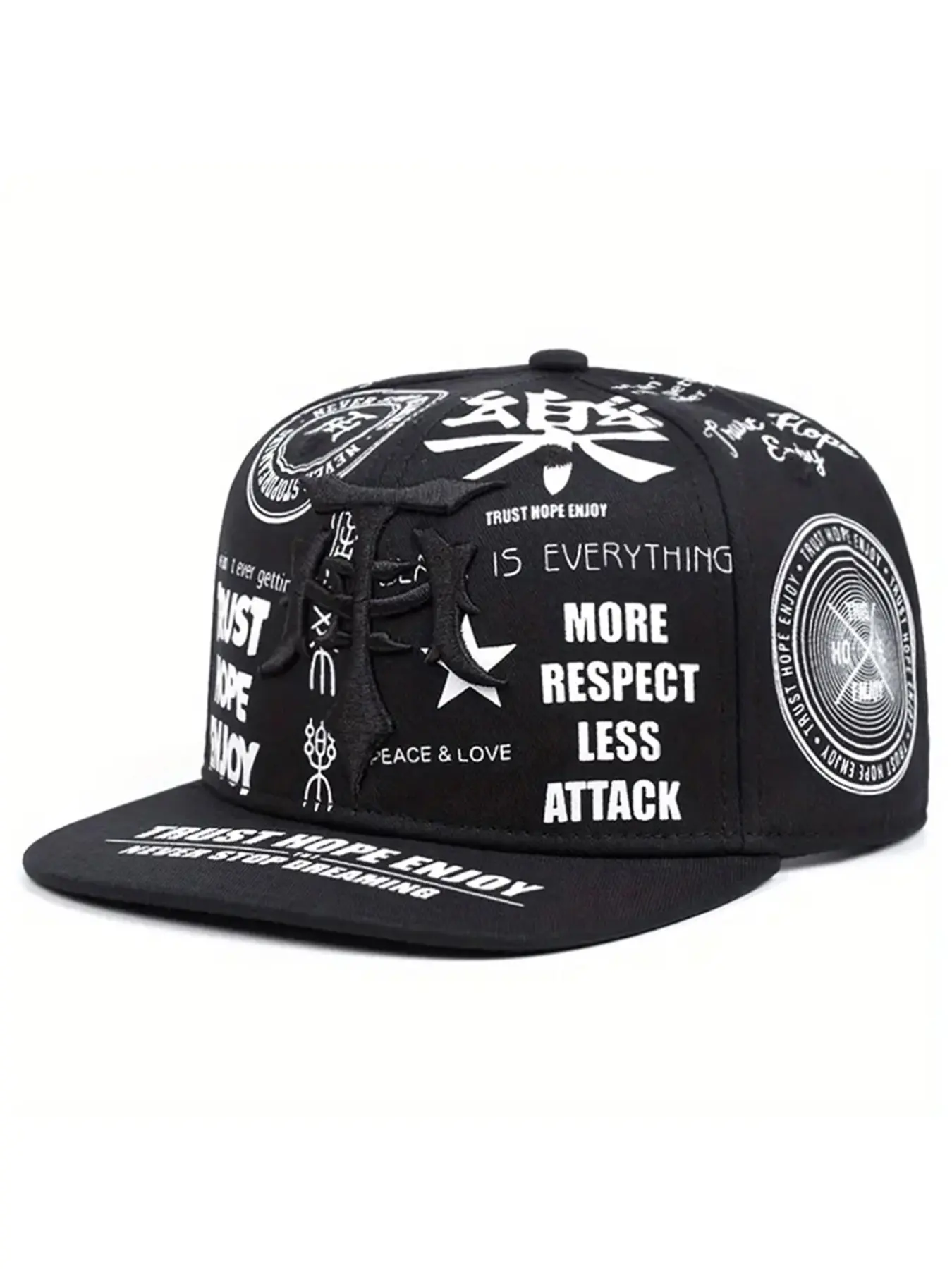 2026 Fashion and Personalized New Fitted Baseball Hat T Dagger Graffiti Embroidery Hip Hop Hat Street Creative Skateboarding Hat Outdoor Daily Commuting Decorative Hat Leisure Sports Sunshade Hat Men's and Women's Same Flat Edge Hat Casual Hat
