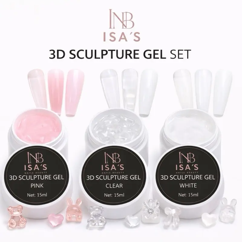 Molding gel Nails set 3 Molding gel Nails set 3