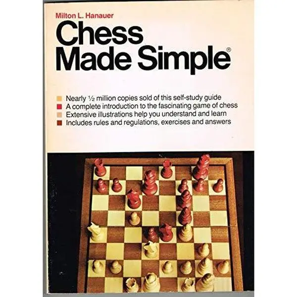 USED Book - Chess Made Simple by Milton L. Hanauer (Paperback) - english