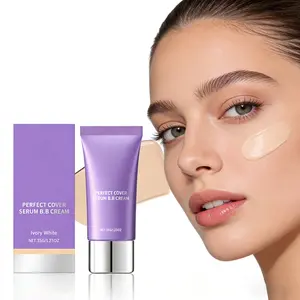35G 2-in-1 Serum BB Cream, Ivory White Shade, Lightweight Natural Finish, Buildable Coverage, Hydrating & Smoothing, No-Makeup Look Daily Base.