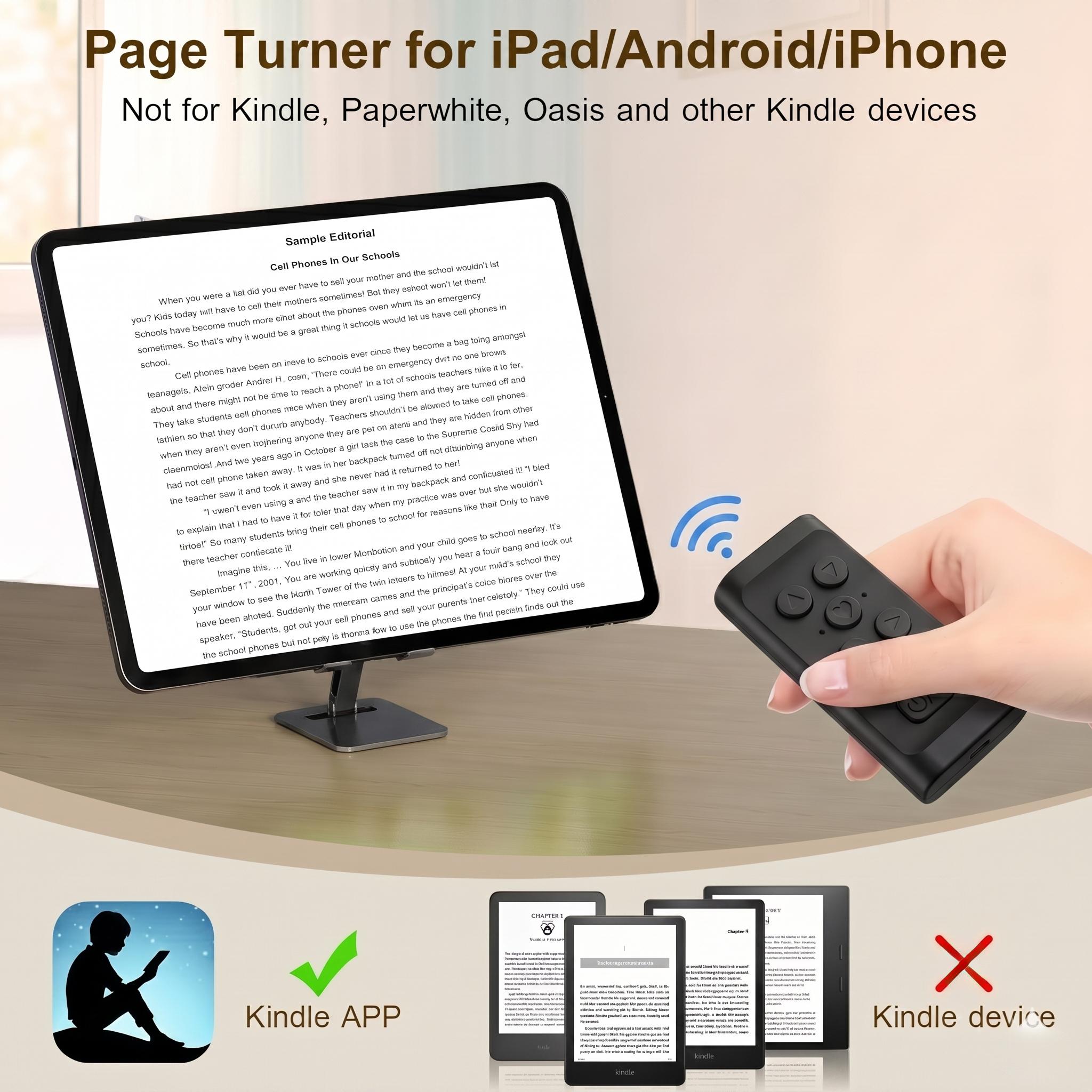 TikTok Scroll Remote with Bluetooth Speaker, 4-in-1 Wireless Page Turner, Adjustable Phone Stand, Camera Shutter for Selfie, Video Recording, Kindle Reading, iOS & Android Compatible TikTok Scroll Remote with Bluetooth Speaker, 4-in-1 Wireless Page Turner, Adjustable Phone Stand, Camera Shutter for Selfie, Video Recording, Kindle Reading, iOS & Android Compatible