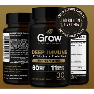 Dr. Berg 60 Billion Probiotic  - Gut Health,Gas, Bloating & Discomfort Relieve