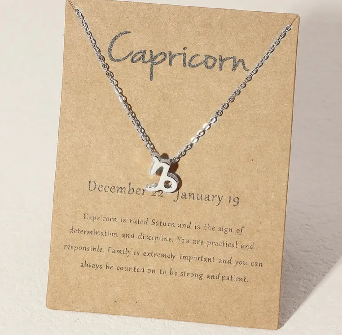 Capricorn Loving Necklace