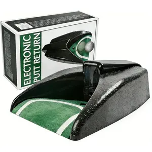 Automatic Golf Putting Cup with Ball Return - Portable Indoor/Outdoor  Aid