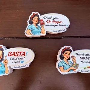 Listen to Your Tia Sticker Set of 3 | Large 4” Die Cut Vinyl Stickers | Funny Latina Tia Sayings