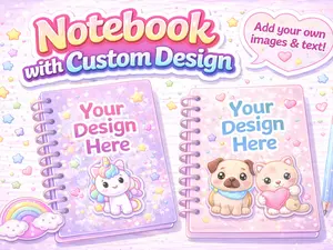 Notebook with Custom Design
