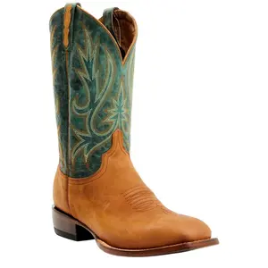 Lucchese Men's Gordon Western Boot Broad Square Toe - M4097.Wf