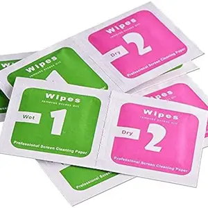 [Gift] Dry Wet Cleaning Wipes Paper Dust Removal Papers FOR PHONE CASE, TRENDY AND FASHION