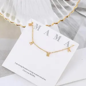 Stainless Steel MAMA Necklace