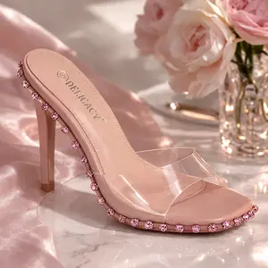 Delicate- High Heel Dressy Mule Sandal
