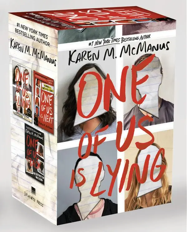 One of Us Is Lying Series Boxed Set: One of Us Is Lying; One of Us Is Next; One of Us Is Back by Karen M. McManus (Hardcover)