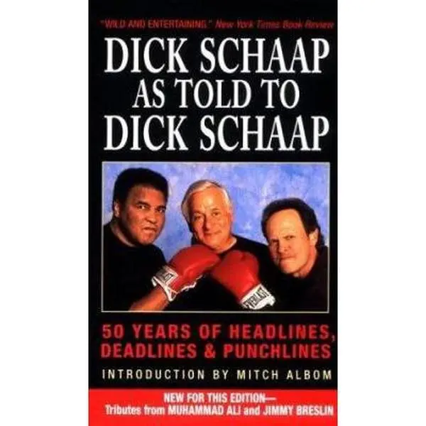 USED Book - Dick Schaap as Told to Dick Schaap: 50 Years of Headlines, Deadlines & Punchlines by Dick Schaap (Paperback) - english