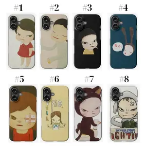 Yoshitomo Nara Tough Phone Case for iPhone 11, 12, 13, 14, 15, 16