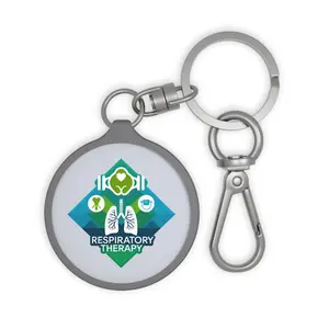 Inspirational Respiratory Therapy Keyring Tag, Gift for Healthcare Workers, Nurse Accessories, Medical Student Keychain, Personalized Nurse