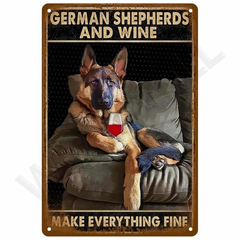 Vintage Tin Sign 8x12inch Home Decor Items Wall Decor Art Wall Mural Room Decoration Items Decor Men Retro Metal Sign Plate Bar Posters