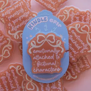 Emotionally Attached to Fictional Characters Kindle Grip