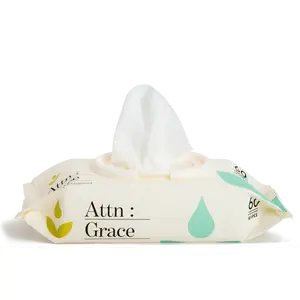 Organic Flushable Wipes