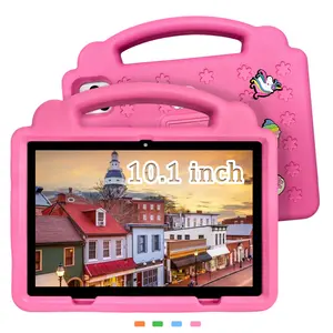10.1 Inch Children Learning Entertainment Tablet PC, Android 12 System, Dual Camera, Parental Control, Safe Education, Perfect Gift