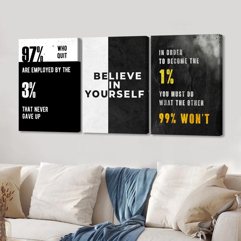 3pcs Wooden Framed Canvas Wall Art, GRIND, EXECUTION, HUSTLE Modern Classic Art Deco Style, Waterproof & Odorless HD 8K Print, Indoor/Outdoor Home Decor for Living Room, Bedroom, Office - Perfect Gift for Friends & Family 3pcs Wooden Framed Canvas Wall Art, GRIND, EXECUTION, HUSTLE Modern Classic Art Deco Style, Waterproof & Odorless HD 8K Print, Indoor/Outdoor Home Decor for Living Room, Bedroom, Office - Perfect Gift for Friends & Family