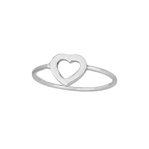 SMALL OPEN HEART RING
