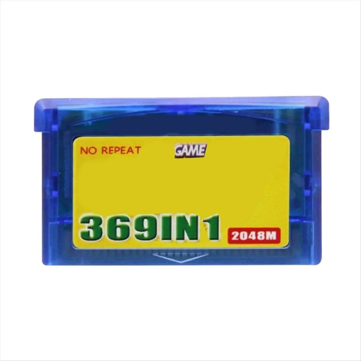 Anime 369-In-1 Multi-Game Cartridge - English-Language Combined Card Compatible with Advance Video Game Console