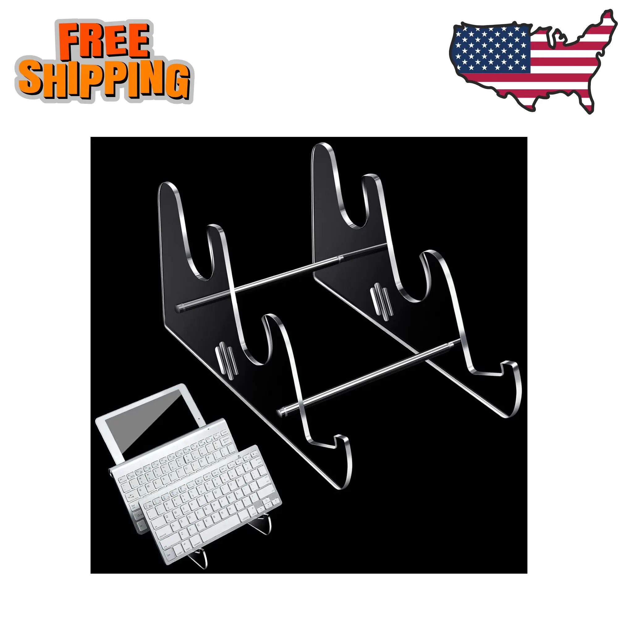 Acrylic Keyboard Display Stand Holder Mechanical Computer Stand Shelf