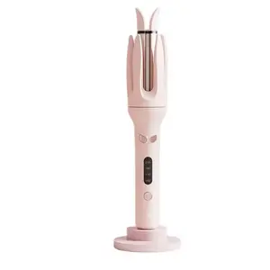 Fully automatic curling stick lazy curling tool electricrotary curler,Automatic Hair Curling Iron, 28mm Hair Curler, Negative Ion Automatic Hair Hair Curl Wand, 4 Modes Temperatures Rotating Curling Iron for Women, Hair Styling Tools for Home,