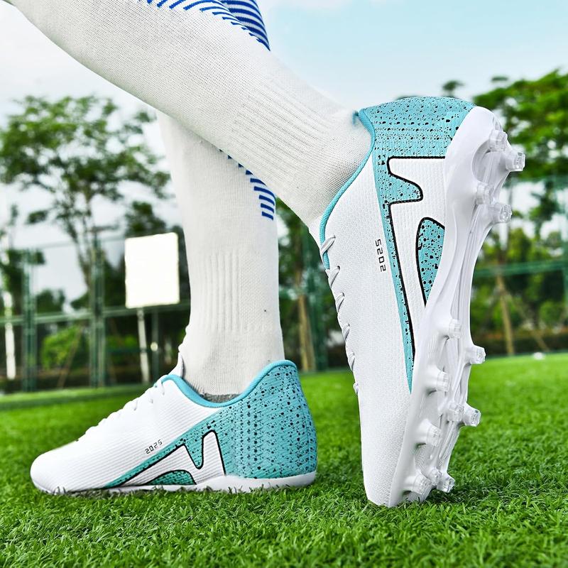 Mens Soccer Cleats Womens Indoor Soccer Shoes Wide Baseball Turf Shoes Adult Youth Rugby Shoes Big Boys Small Spikes AG TF Football Boots